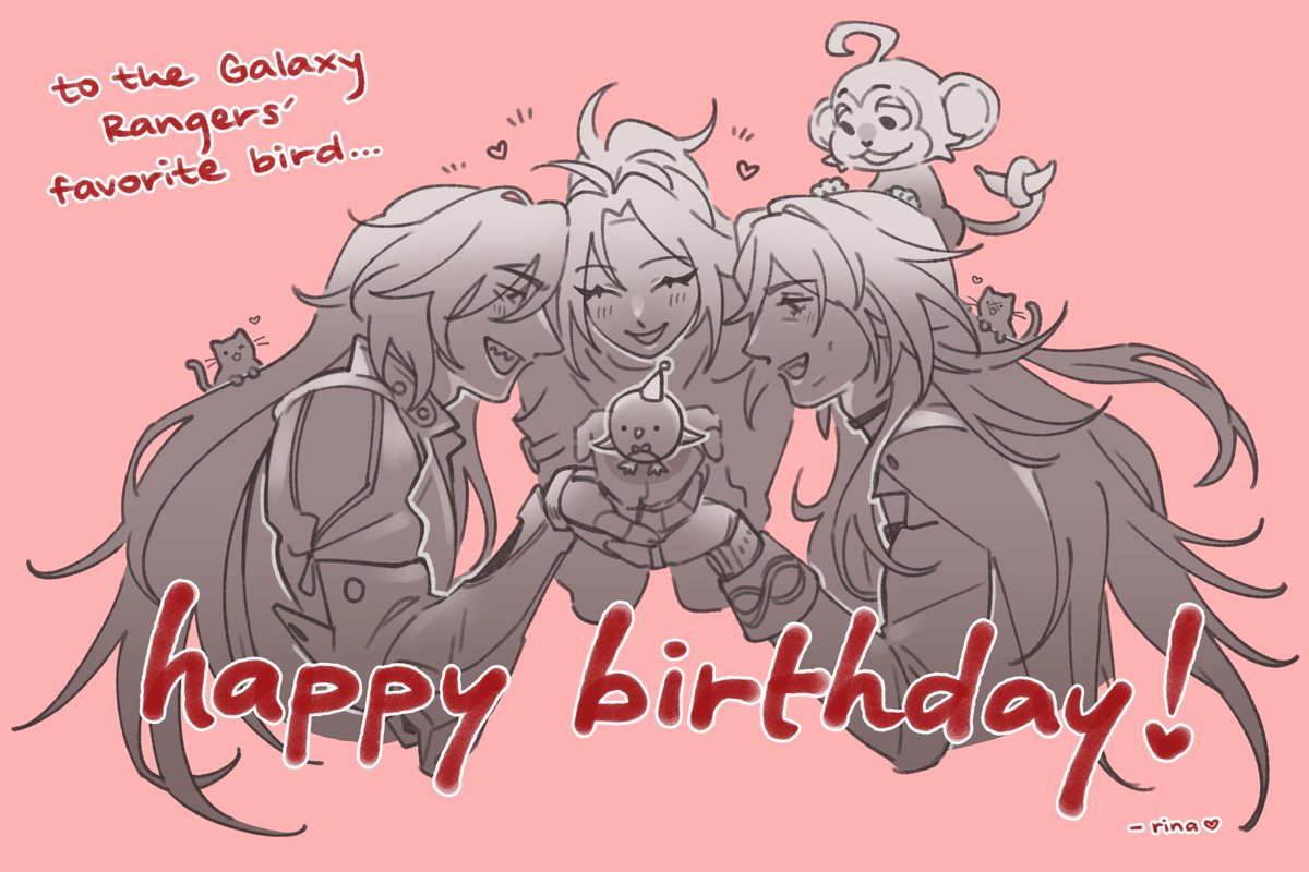 pinkgvts's tweet photo. ♡⸜(ˆᗜˆ˵ )⸝♡ wishing the happiest of birthdays to the bestest of birds @cha3blu https://t.co/O5CQsRTHFv