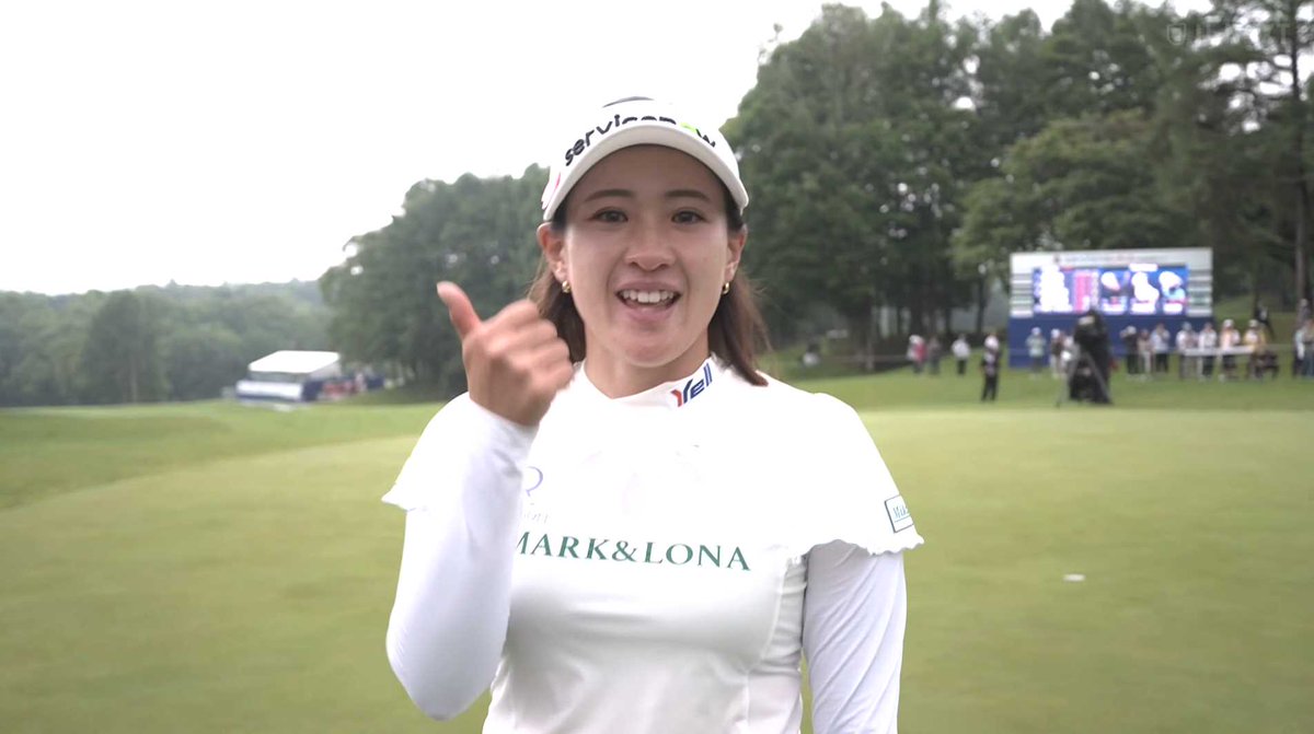 tyorappe_golf's tweet photo. 優勝おめでとうございます！！
 #永井花奈 https://t.co/DerSg3BQyV
