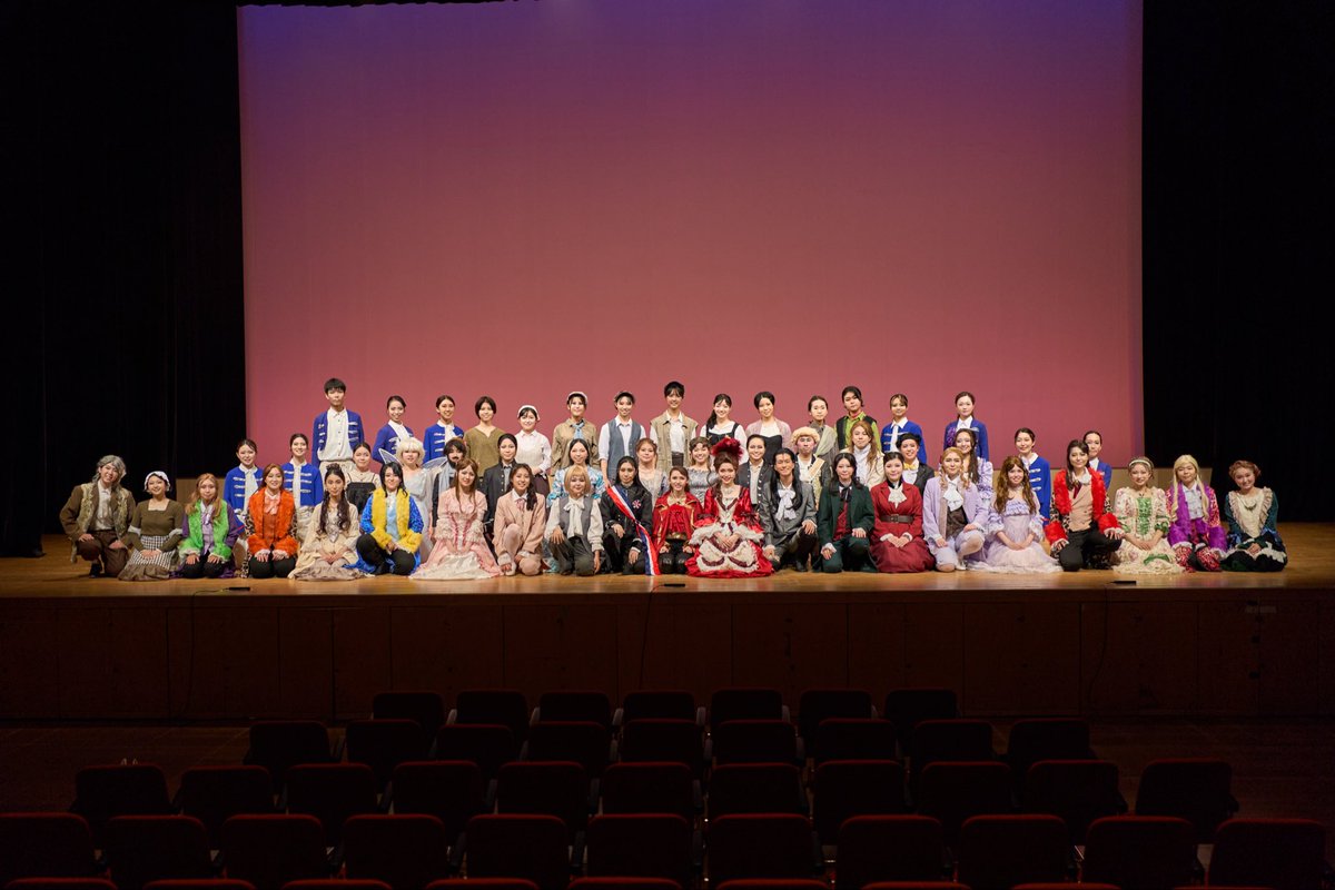 handaimusical's tweet photo. 2026.07.11
みーあキャット第16回公演/7期生引退公演『THE SCARLET PIMPERNEL』終演しました！

ご来場くださいました皆さま、本当にありがとうございました。
ご意見・ご感想は #みーあキャット でお待ちしております！

【撮影：松田ミネタカ様】 https://t.co/Ipm4J5JFtw