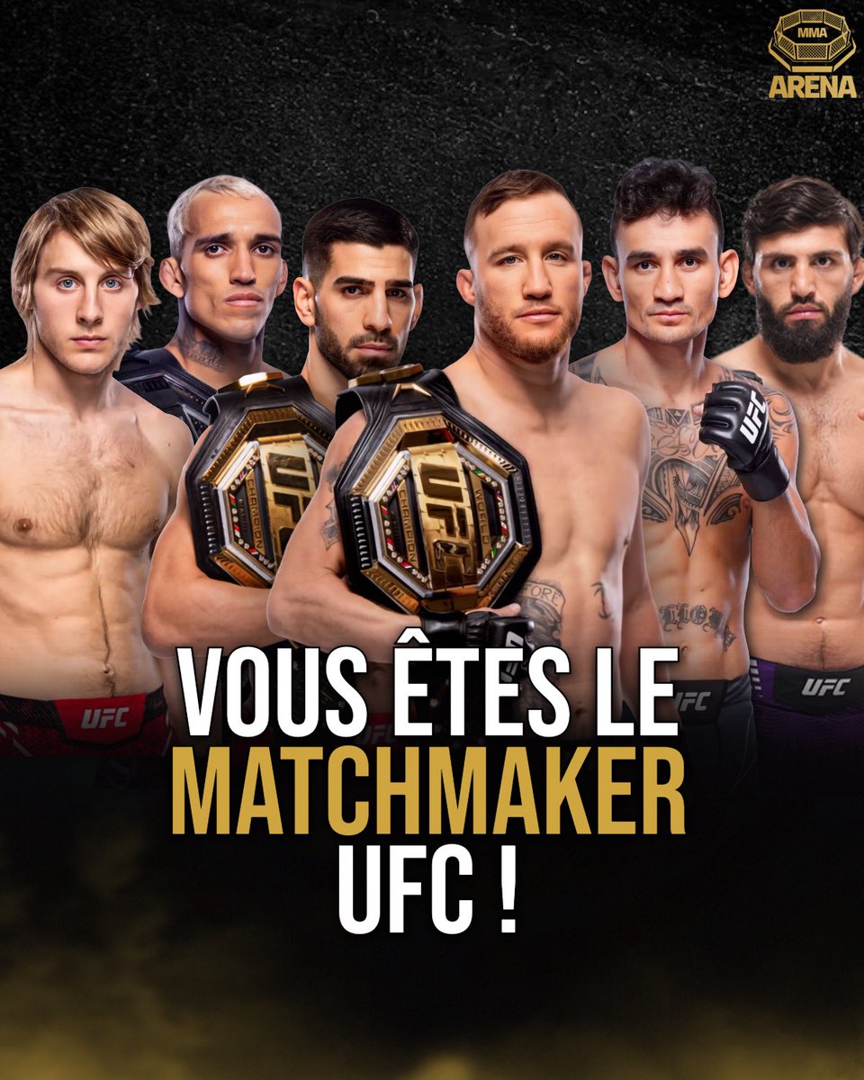 MMArena_'s tweet photo. GATHJE 🆚 OLIVEIRA 2 ?
TOPURIA 🆚 TSATUKYAN ?
PADDY 🆚 HOLLOWAY ?
…. etc etc

QUELS SONT LES COMBATS À FAIRE CHEZ LES 70KG ? 👀 https://t.co/9qU3GmEIdz