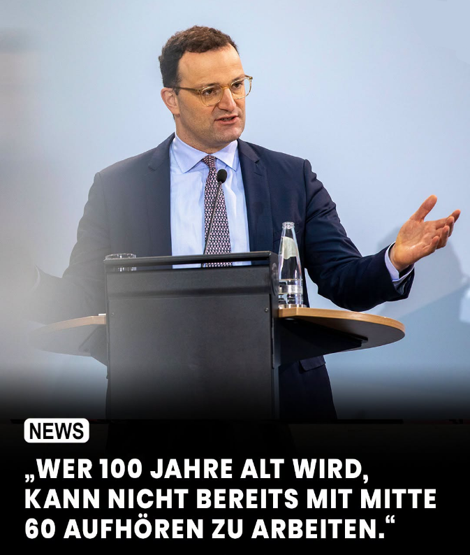 5w4_sp's tweet photo. Hmm, woher weiß dieser Mensch, wie alt du und ich werden?

Und ob er schon mal was von der durchschnittlichen Lebenserwartung gehört hat?

Ist Unbildung und Unlauterkeit eigentlich Voraussetzung für eine Karriere in der CDU? https://t.co/carLRf6Quv
