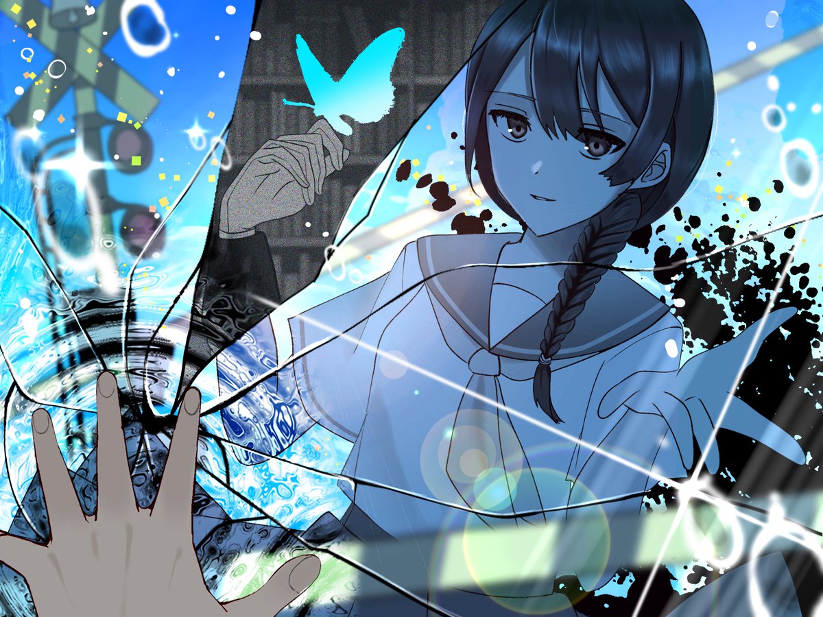 magica_cana's tweet photo. 暑くなったので夏っぽいエスを再掲☀️ https://t.co/q0OGhENKim