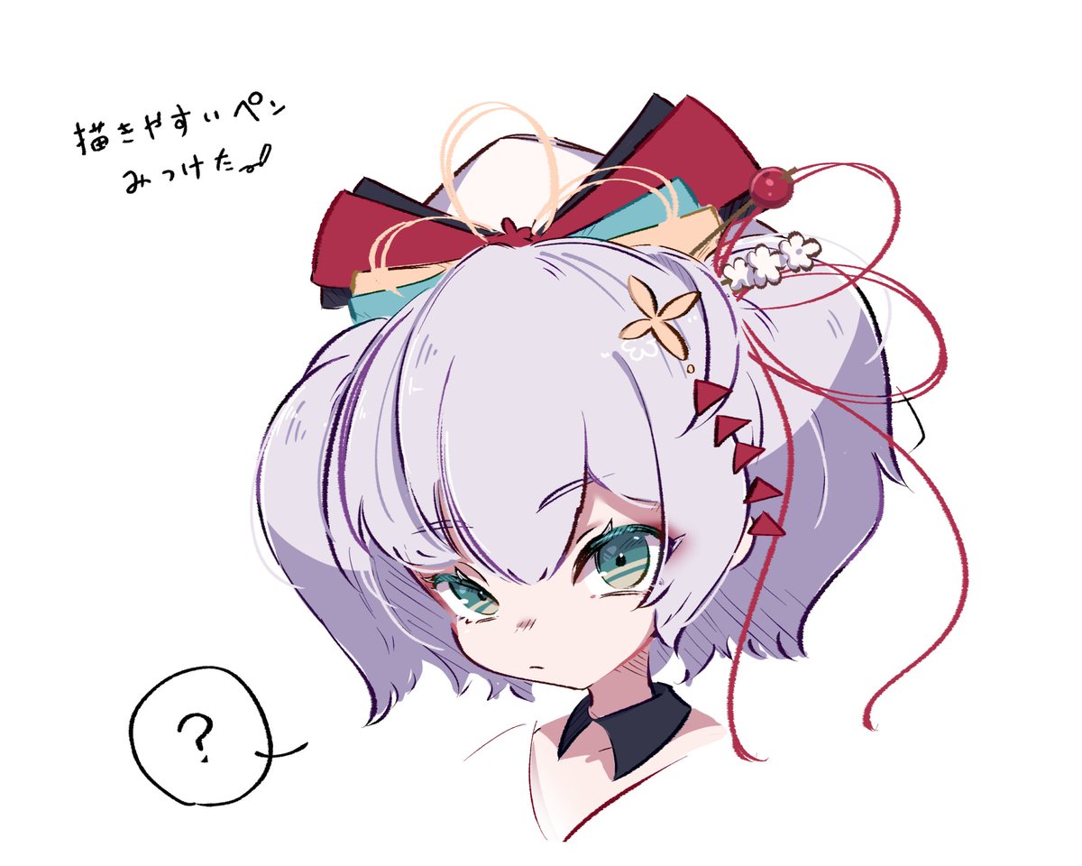 tonomae_Q's tweet photo. 試し描き ほーちゃん。 https://t.co/pVWjgoRZGI