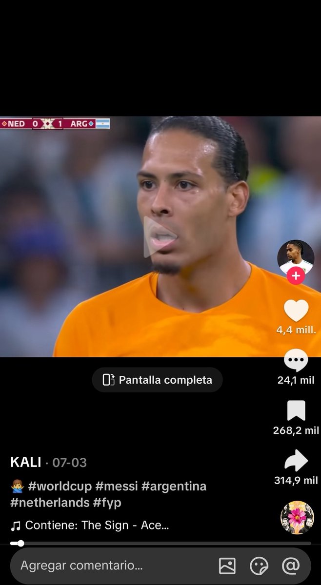 skill_sib's tweet photo. @mondragondiego1 Lo peor son estos tiktoks de mierda lleno de likes de gente que no vió el partido contra Holanda https://t.co/zNokwNj63P