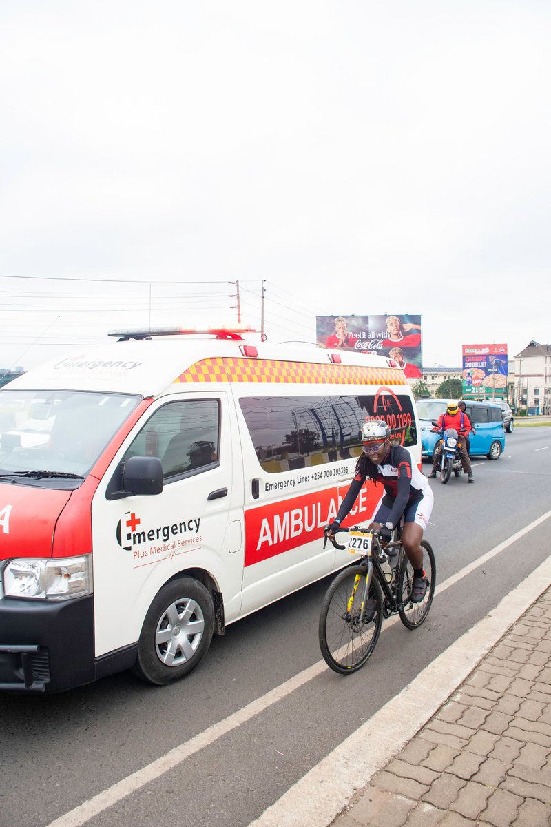 EMS_Kenya's tweet photo. 🚴♂️ Proud to have provided emergency medical coverage at Ride With The Warriors 2026 alongside @KenyaRedCross , KDF, and event organizers.
Our teams remained on standby, responding to cases and ensuring everyone enjoyed a safe event. ❤️🚑
#EPlusEMS #KenyaRedCross #KDF #RideSafe https://t.co/NJBwh4bn4y