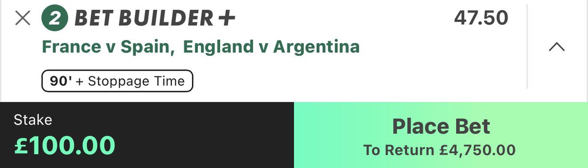 BreakTheOdds03's tweet photo. β½ BET BUILDER JUST DROPPED! π₯
β
47.50 Odds
π° Potential Return: Β£4,750
The full slip is waiting on Telegram. π
π https://t.co/6eKIH0j0xs
#BetBuilder #FootballBets #SportsBetting #TelegramBets https://t.co/LtybDMiFUm
