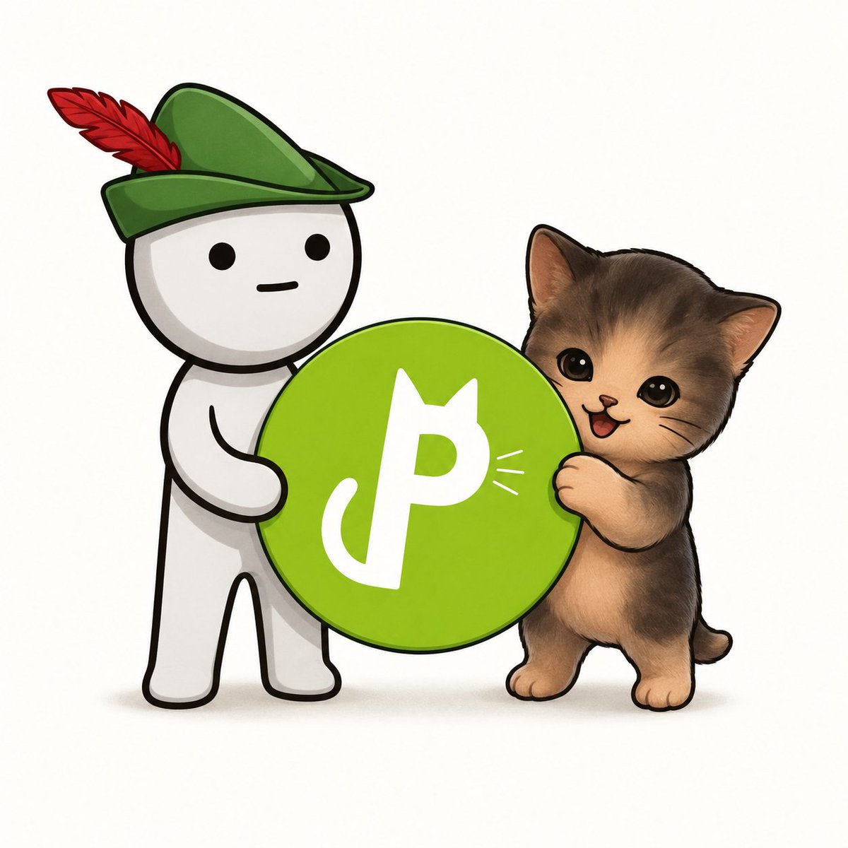 PURRonRH's tweet photo. the Robinhood ecosystem is built for retail

cats are the internet’s favorite animal

$PURR connects both cultures

@vladtenev 🤝 https://t.co/avTNTieMMb