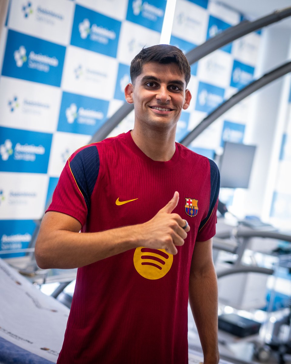 FCBarcelona_es's tweet photo. La temporada 2026/27 empieza hoy. 🩺💪 https://t.co/vRVt5qxzD0