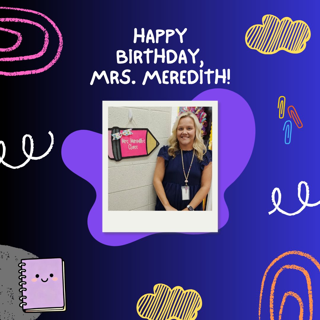 roberdelbaptist's tweet photo. Happy Birthday, Mrs. Meredith Barber! https://t.co/NDVqvaiscf