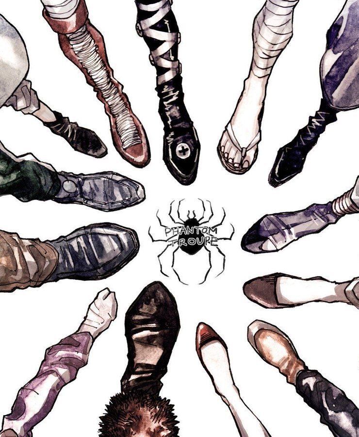 HxH_Content's tweet photo. Phantom Troupe https://t.co/SYBwLIzKUV