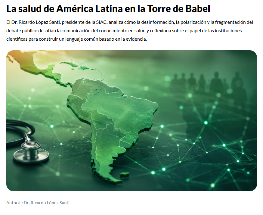 Risantilopezcar's tweet photo. La desinformación no produce fiebre, hipertension o diabetes, pero puede hacer que millones de personas tomen decisiones equivocadas sobre su salud
LATAM enfrenta a la enfermedad + mala información
Comparto editorial publicada por @IntraMedNet  OPINA 
https://t.co/GPBNS88sZ6 https://t.co/sMQA9Mo60n