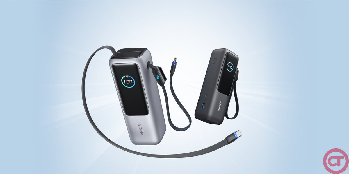causonstech's tweet photo. @AnkerOfficial Power Bank 25K 165W : Elle veut remplacer un chargeur de bureau https://t.co/4KIJjAFX4U https://t.co/usKlknlGc2