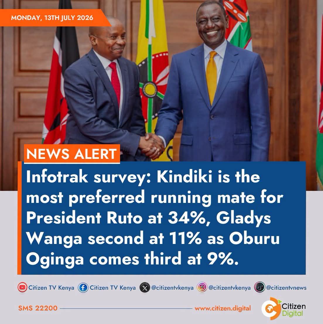 Dnteela's tweet photo. Prof Kithure Kindiki popularity is increasing even opposition Polls are reporting truth form ground. Prof @_KithureKindiki will one day become President of this Nation after 10 Years of William Ruto end 
Let keep supporting our government because it's delivering to Kenyans https://t.co/RVN3VpyQS9