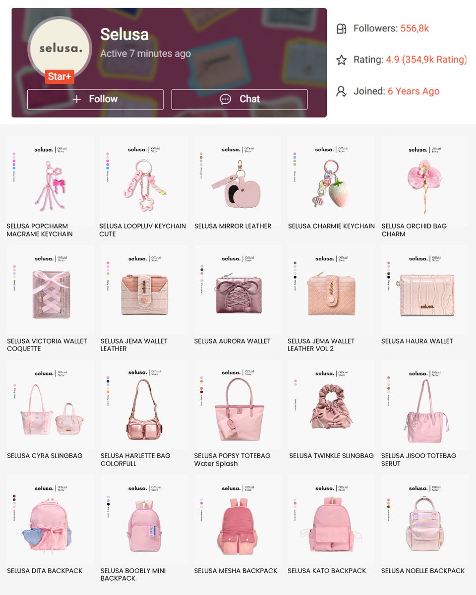 qenliii's tweet photo. GA KUAT nemu hidden gem online store iniii 😭 

isinya printilan pink cewe yang gemes-gemes semua dari tas, dompet, pouch, sampe aksesori lucu ada 💀 fix ini sih ga cuma cekout 1  barang ajaa :") https://t.co/xhlizQo2xa