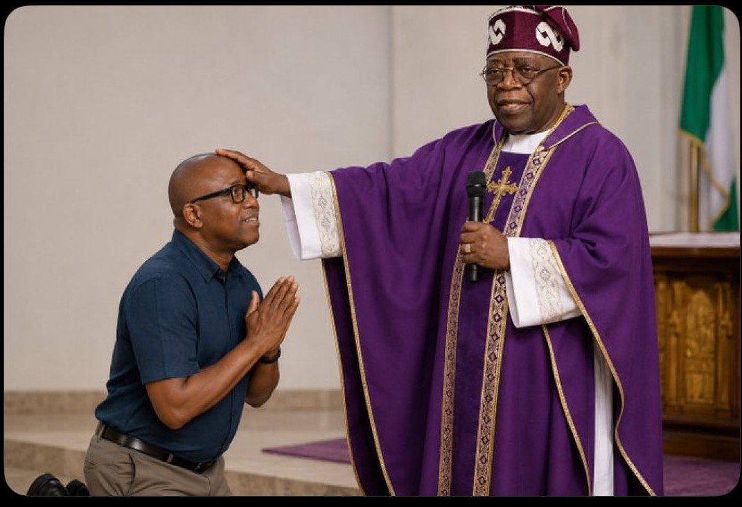 AmodaOgunlere's tweet photo. Tinubu will deliver Peter obi from the spirit of lying in 2031 🙏🕊 https://t.co/3J0pCLQseS