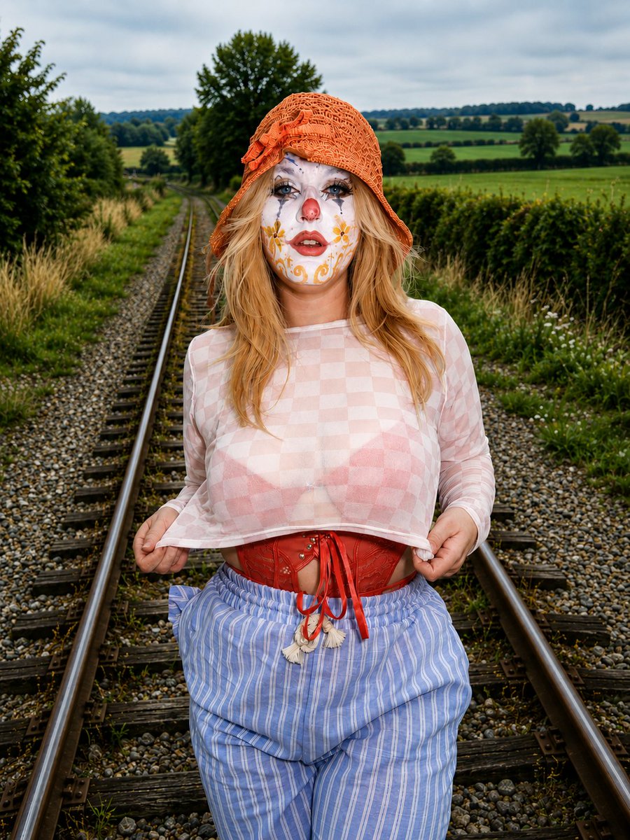 arielpixiexo's tweet photo. If you wanna see this Tramp take a Train, video cumming soon so dont miss it! Only way to see the X rated version will be on my #Onlyfans , its only 6.66 👌 https://t.co/enN2qcYN8d
#clown #clowncore #clowngirl #striptease #silly #funny #trending #foryou #NSFW #shareforshare https://t.co/IxoRLY9psw