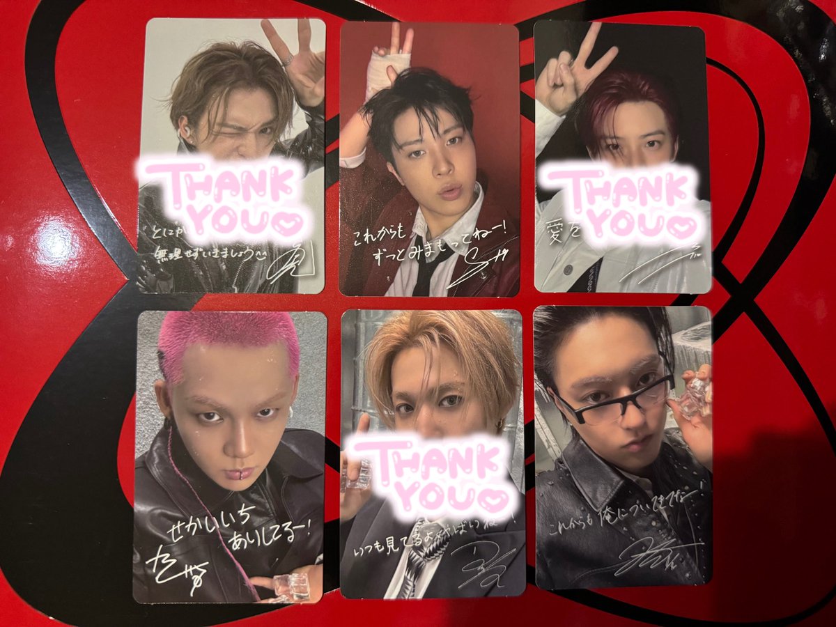 niki__yo05's tweet photo. TREASURE NEW WAV タワレコ HMV 日本限定封入 特典 トレカ 交換

譲：画像のもの

求：CD封入同種ヨシ、アサヒ、ジェヒョク
　　特典→HMV、タワレコ以外
　　　　　異種特典、過去トレカ検討いたします。

郵送での交換希望です。
お気軽にお声掛けください🙇‍♀️
#treasure交換 https://t.co/pwUFzMfvTh