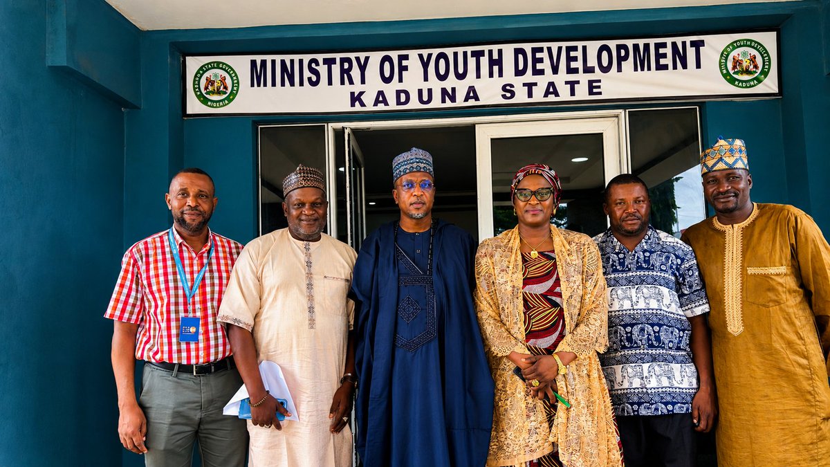 KDSG_MOYD's tweet photo. KADUNA YOUTH POLICY UPDATE

The Ministry, in collaboration with UNFPA, engaged key stakeholders to advance the Kaduna State Youth Implementation Plan (2026–2030). Together, we're turning youth policy into action for a more prosperous Kaduna.

#KadunaYouths #YouthPolicy2026 https://t.co/Ydqv6c1ipe