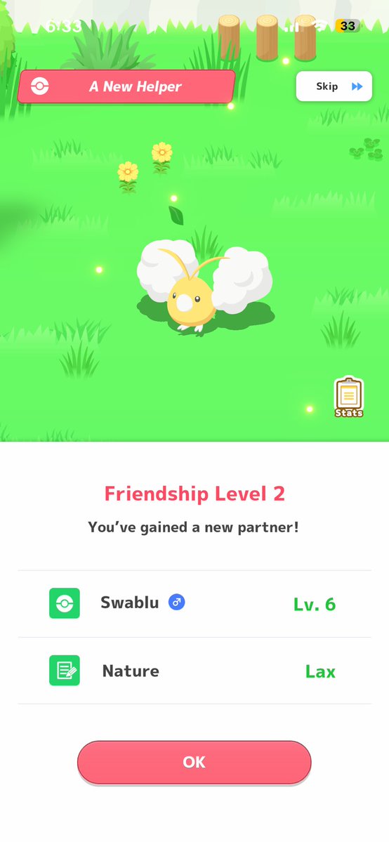 Firepig09's tweet photo. #PokemonSleep3rd  my first shiny https://t.co/yfAD6g4j3F