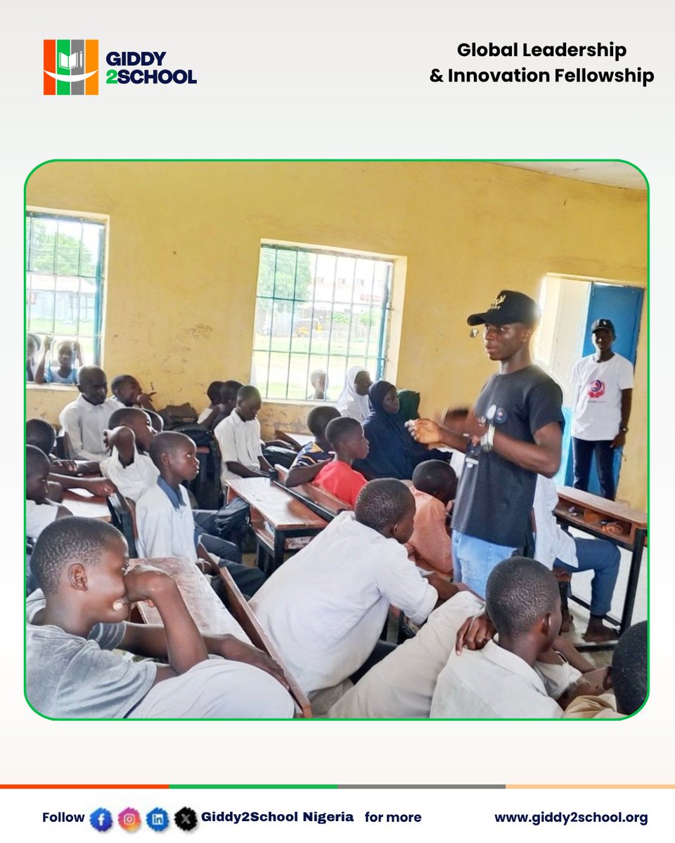 Giddy2School's tweet photo. We’re starting this week inspired. 

— A GGLF Impact Story

Meet Idris Oyinlola, a reminder that education is not just about what we learn, but what we choose to do with it.

#GGLF2026 https://t.co/XFMxJaFkPl