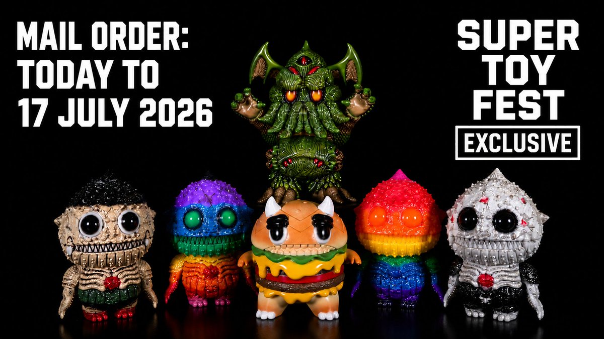sapientoystudio's tweet photo. Super Toy Festival Exclusive is here. Visit the google form link for more information.
Google Form Link: https://t.co/oM2Q0sofLf https://t.co/WO7hdvqqEL