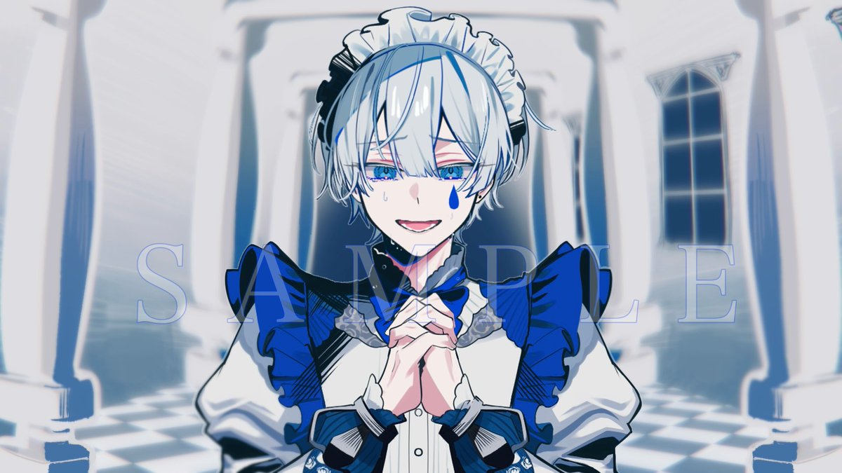 sui様オーダー品ページ sui様、『ロウワー』cover動画のサムネイルイラスト担当させていただき