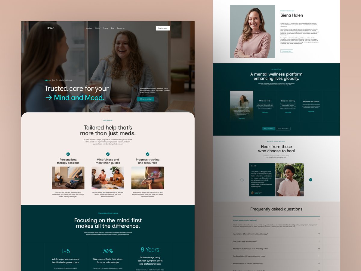 maheshflowcub's tweet photo. People don't just choose a wellness brand.

They choose the one they trust.

Your website is where that trust begins.

Premium Wellness Template for @webflow.

Starting at $79. 🌿 https://t.co/gCHs3Lp1FY