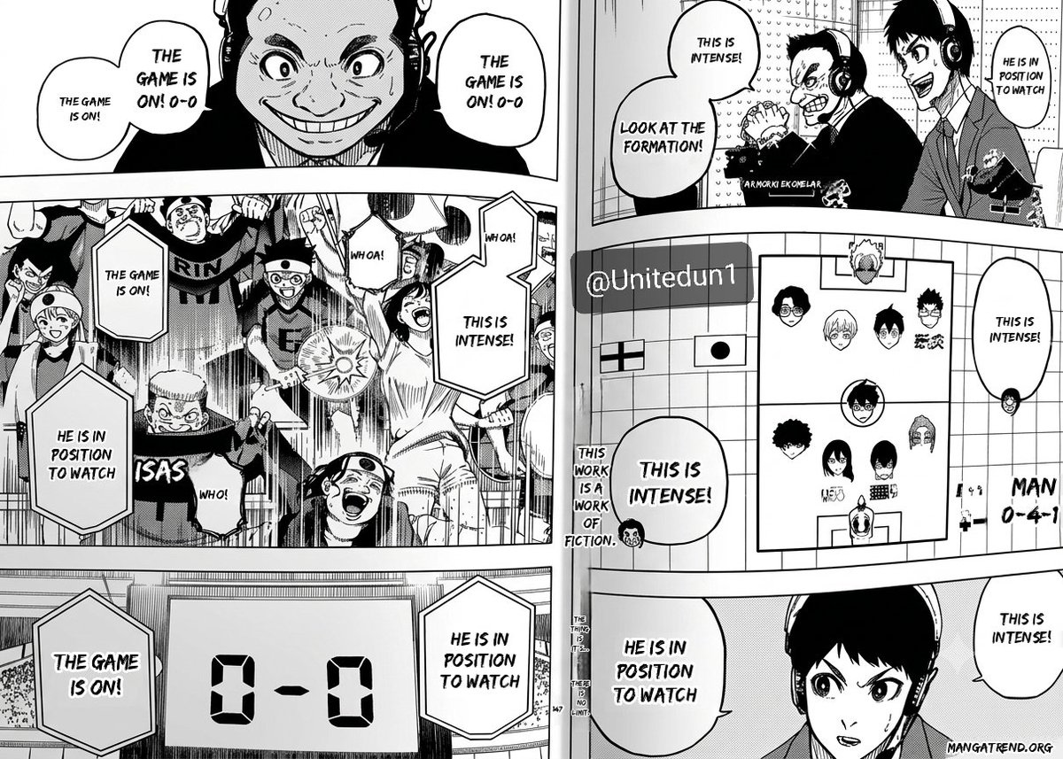 Unitedun1's tweet photo. Blue Lock Chapter 354 In English
Translation.!
PAGE- 1 TO 7
#bluelock #bluelock354 https://t.co/9xppovjQdR