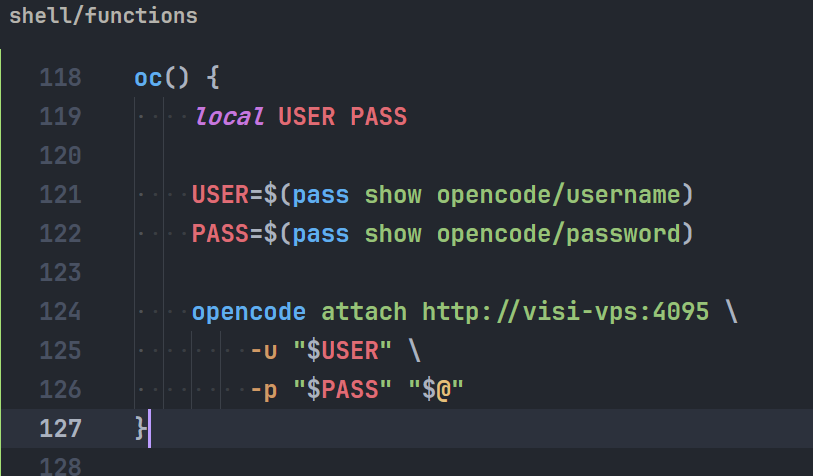 igorvisi's tweet photo. How I use @opencode https://t.co/kmLZjksCxI