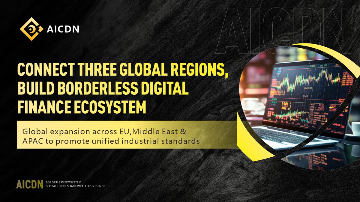aicdn_global's tweet photo. #AICDN links #EU, Middle East &amp; APAC 🌐

Borderless digital finance #ecosystem

Unified global standards &amp; shared wealth dividends 📈 https://t.co/YyLg1ZytJD