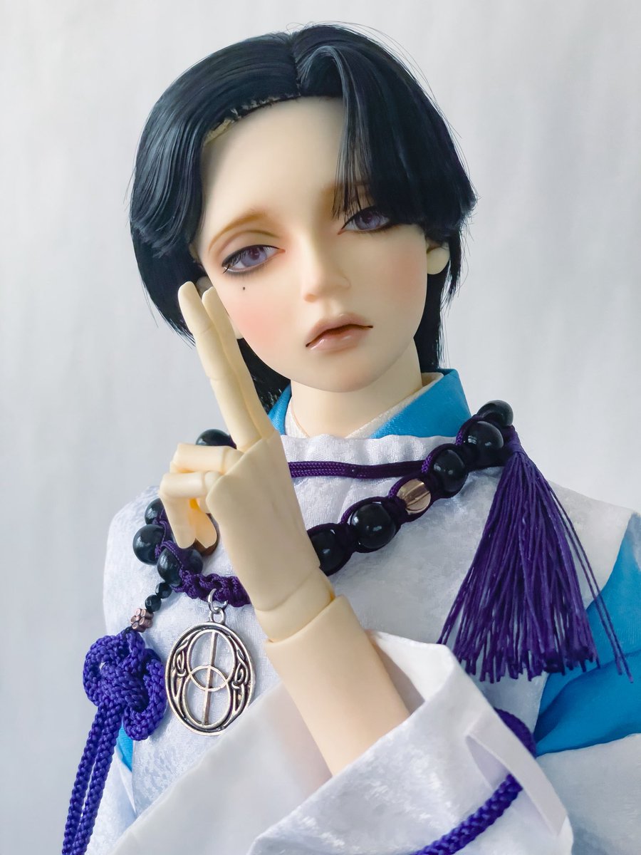 Linaria_doll's tweet photo. アイドール購入品写真🤍🫶
金平糖-ともこんさん(@0312_ichi  )の狩衣 

着せ方合ってるのか不安でDMで伺い教えて頂きました🙇‍♀️
※宛先ミスで再投稿です😭すみません https://t.co/wE8iOj58qs