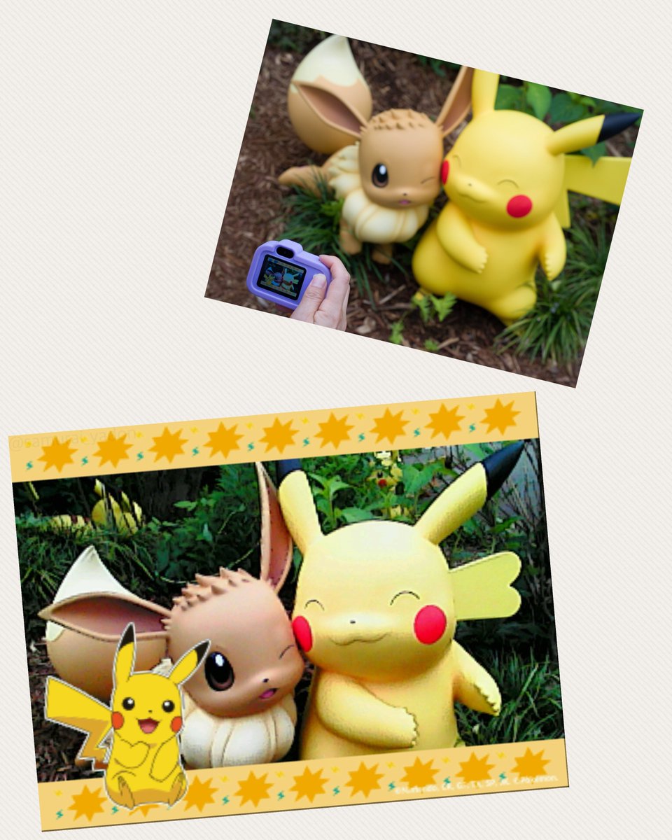 韓国のメタモンミニカメラで ポケモンたちを撮影してみたやぁん
