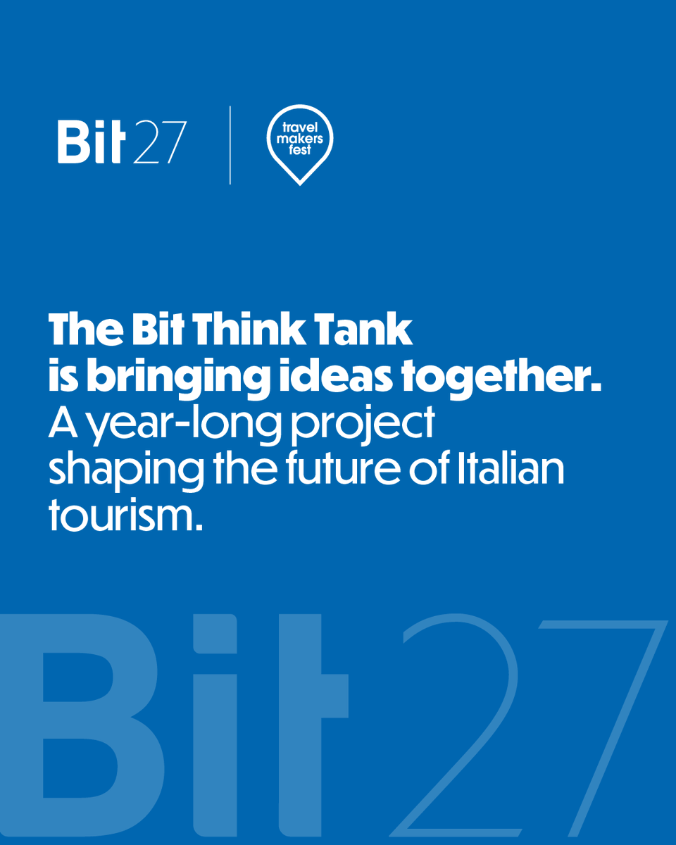bitmilano's tweet photo. The Bit Think Tank is at work 📣
Every month, a group of industry professionals comes together to shape the future of Italian tourism by defining priorities, sharing insights, and turning ideas into action.

Follow the journey!

#Bit27 #BitMilano #FieraMilano #MakingTravelHappen https://t.co/hgJpIYsguU