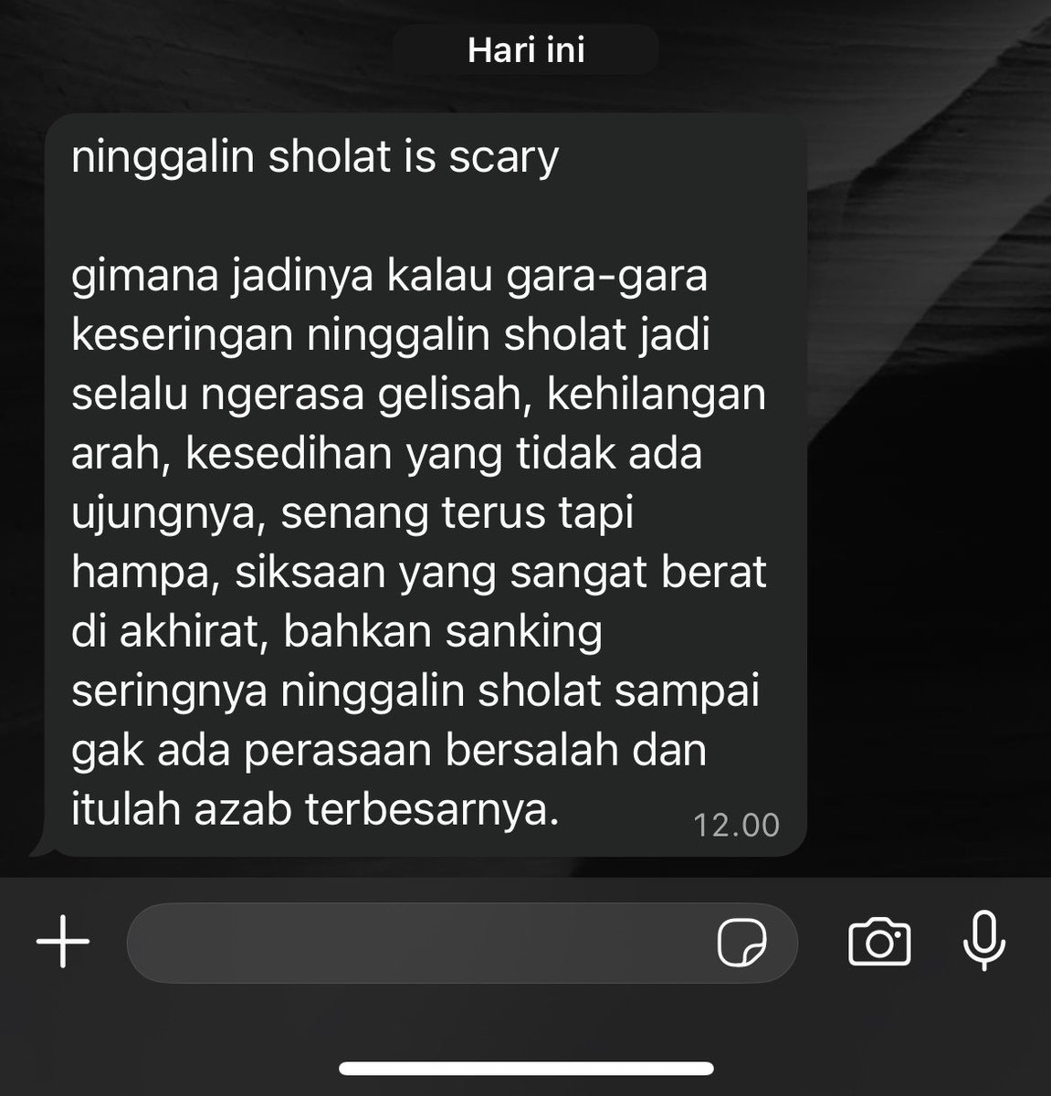 cowosukamatcha's tweet photo. jangan pernah ninggalin sholat ya guys🤍 https://t.co/geggH9zZVW