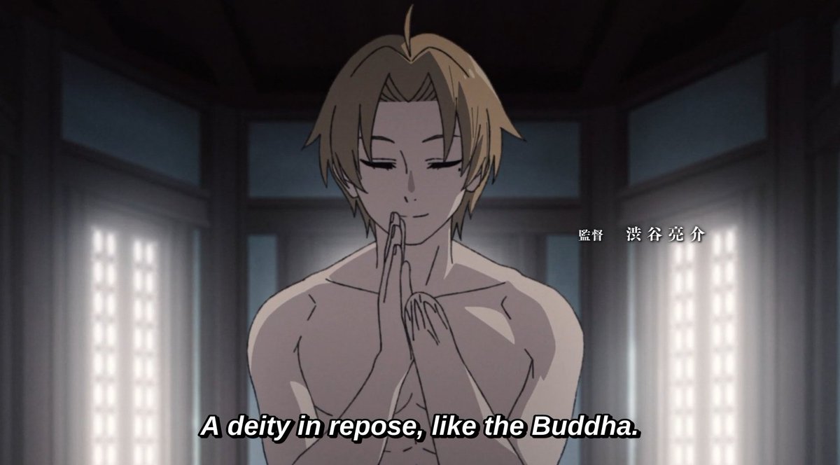gilgaslash's tweet photo. Mushoku Tensei: Jobless Reincarnation Season 3
Episode 3

felt slow but it was a great episode showing all the characters connect again after everything that happened. Rudy is truly living a fulfilling life, surely this isn't some foreshadowing. https://t.co/DKZwip2QRe