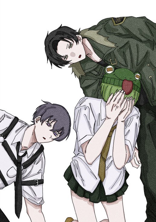 hato_lonelyfrog's tweet photo. リメイク
 #むめひかもちょちょ  #ニート部アート https://t.co/JQ84g7ju04