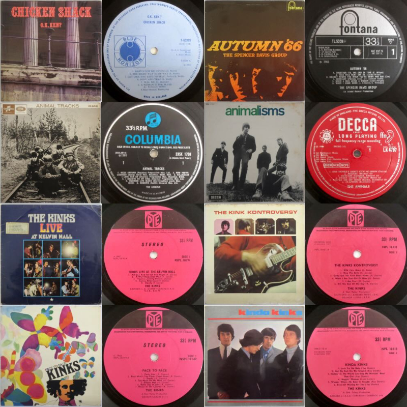 レコード新入荷情報】 来週7/20（月・祝）は60's UK ROCKのLPレコード