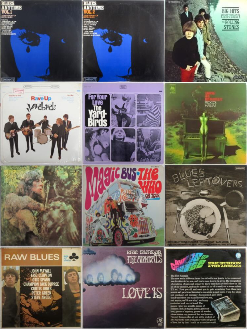 レコード新入荷情報】 来週7/20（月・祝）は60's UK ROCKのLPレコード
