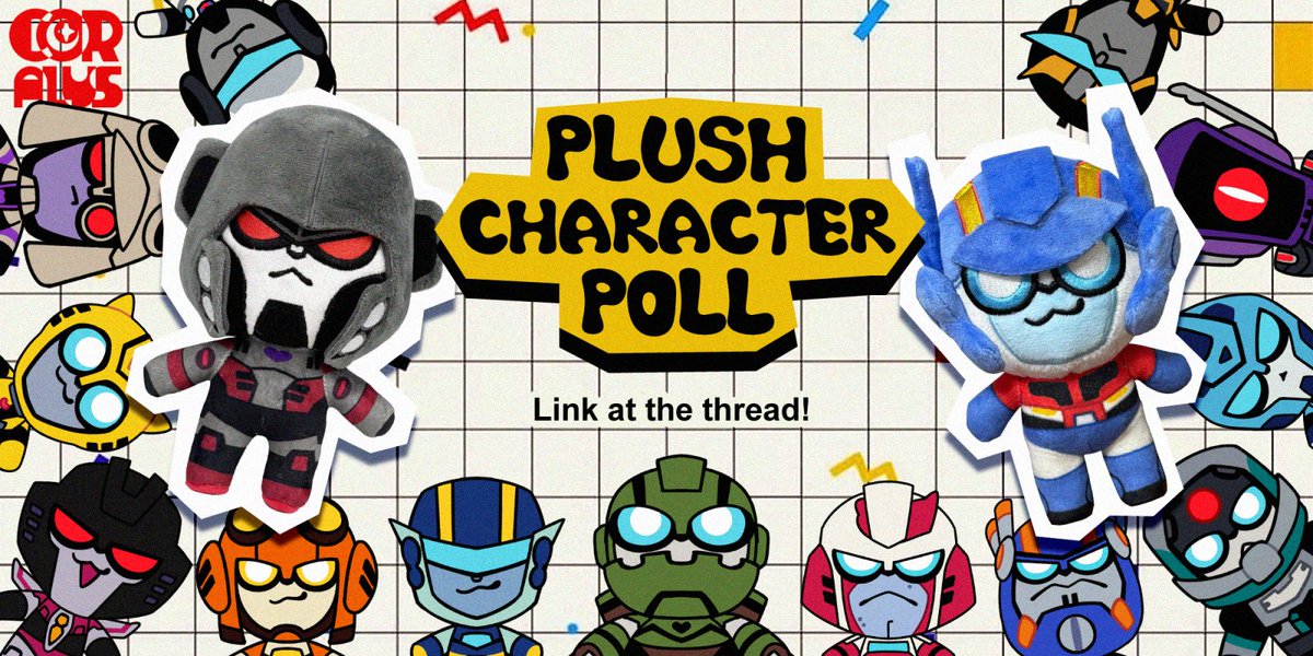 coralus_SF's tweet photo. Finally opening a poll for everyone to vote which character gets to be made next! 🦀🧸

The poll will be open for a month.
🔗Link in the comment/thread: https://t.co/WPF2fI1O5l