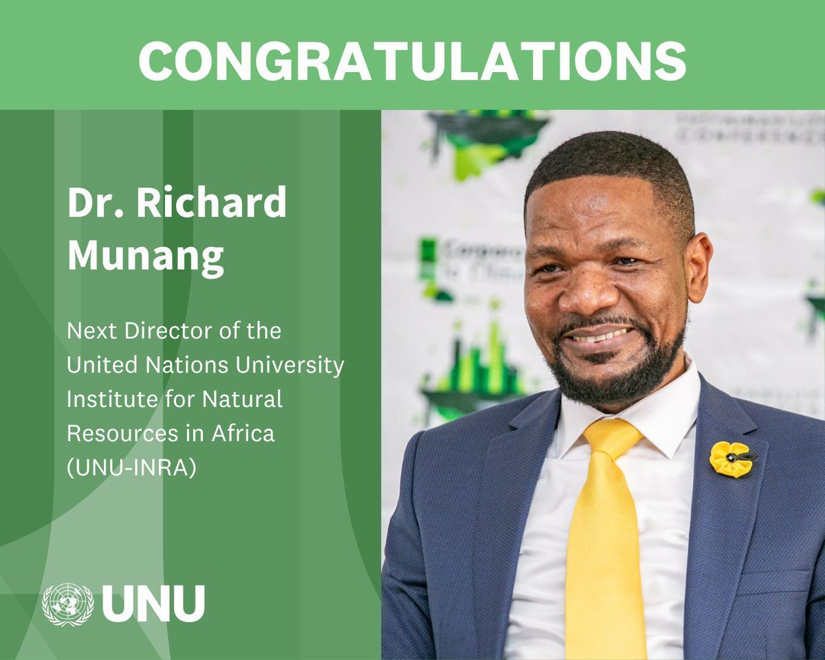 United Nations University tweet media