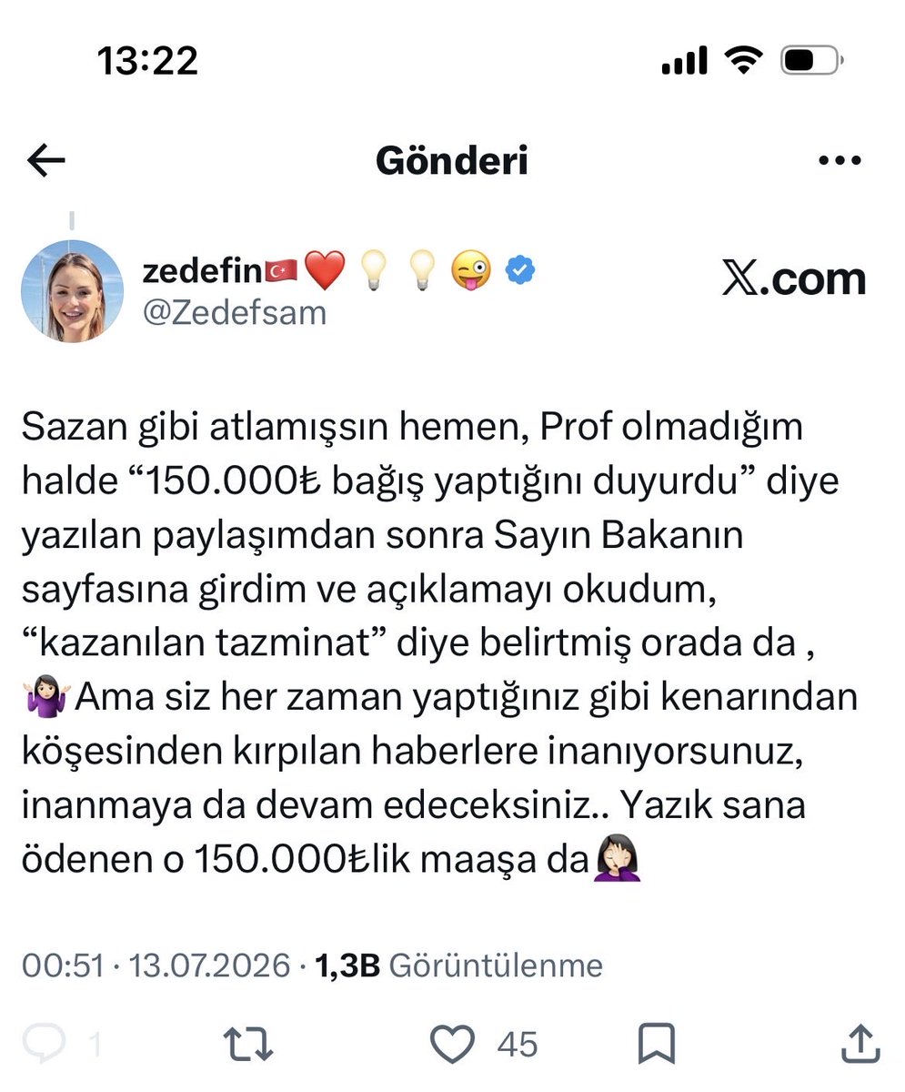 Zedefsam's tweet photo. Beni engellemiş papucumun Prof’u .. Hoşuna gitmemiş verdiğim cevap 🤷🏻‍♀️Siz bu kafayla çok madara olursunuz daha🤷🏻‍♀️Cevabımı ve paylaşımını  da bırakayım şuraya👇🏼 https://t.co/YQDjfsyE4e
