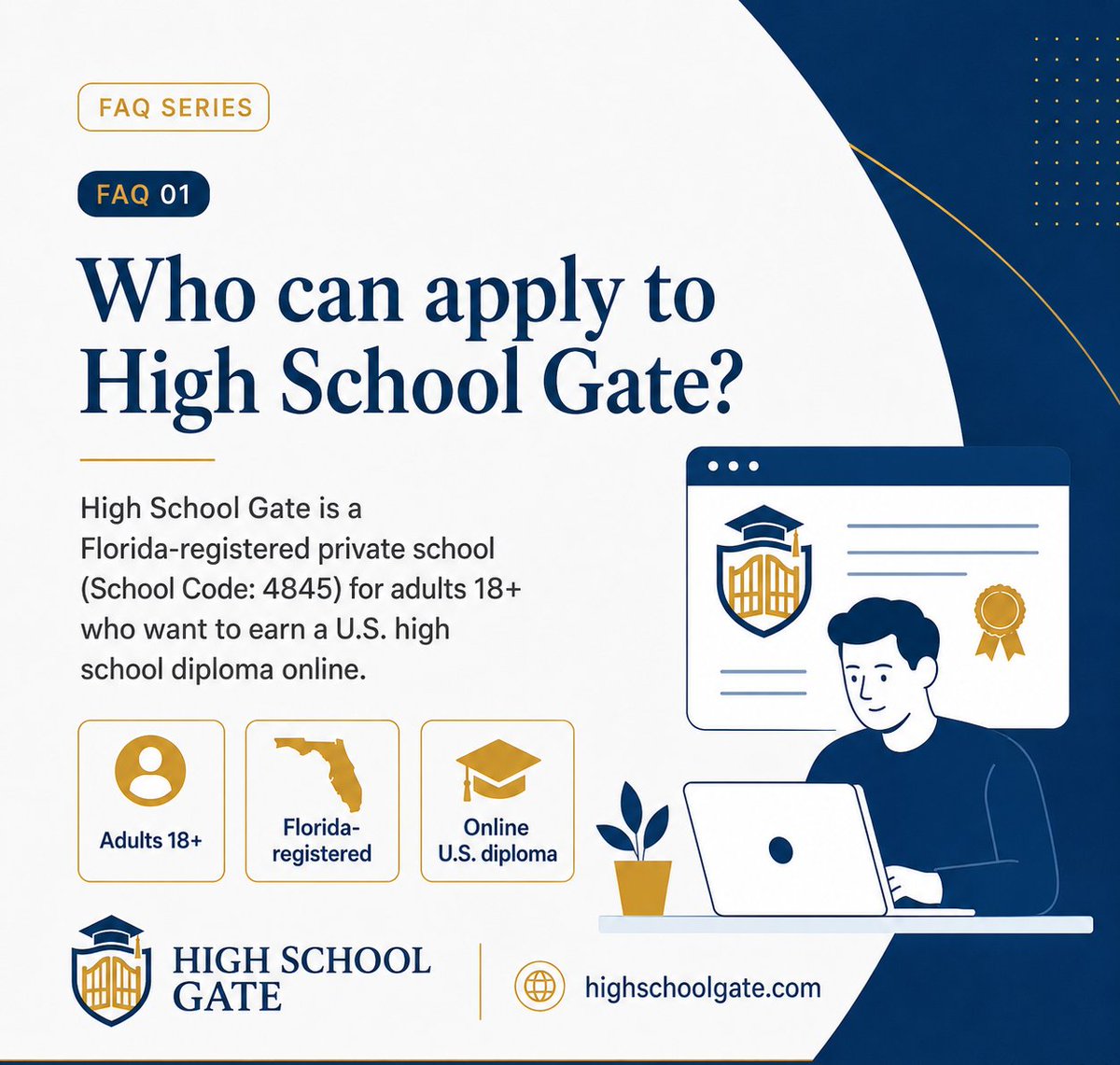 High School Gate tweet media