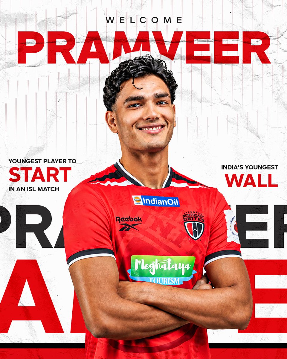 NEUtdFC's tweet photo. Welcome to the Hills ๐๏ธ Pramveer ๐ดโช๏ธโซ๏ธ
#StrongerAsOne #8States1United https://t.co/qlBqygmz5p