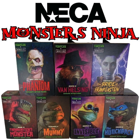toystnt's tweet photo. Universal Monsters x Tortugas Ninja 7 FIGURAS NECA DONATELLO RAPHAEL MICHELANGELO LEONARDO CASEY JONES APRIL Y SPLINTER
ÚLTIMA UNIDAD con envío inmediato, 24/48 horas
#tortugasninja #ninjaturtles #teenagemutantninjaturtles #michelangelo #Leonardo #universalmonsters #monstruos https://t.co/fl68jPykCH