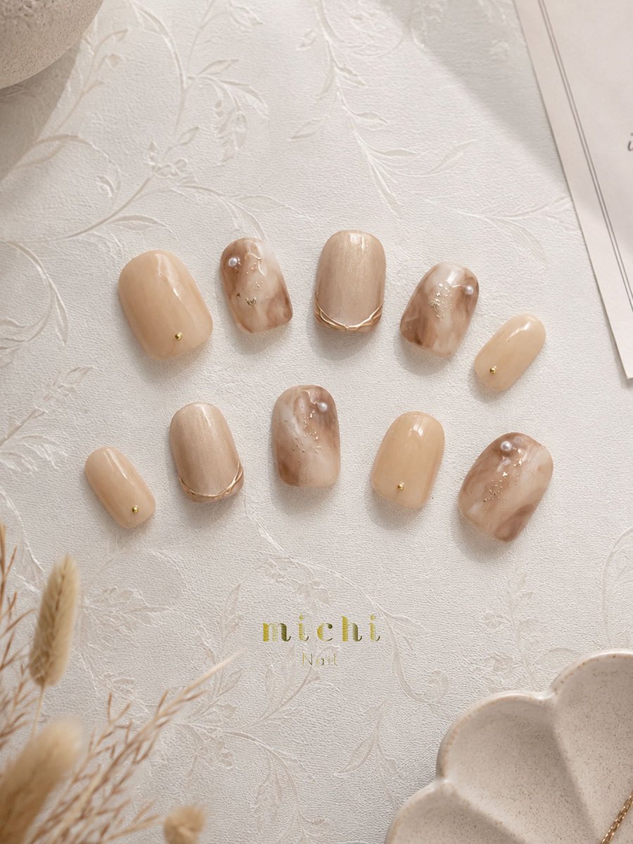 michi_nails's tweet photo. ～ヌーディーベージュニュアンスネイル～

https://t.co/wVEeAwbeba

ミチネイルが選ばれる理由
☑️ 国内の現役ネイリストが一点ずつ大切に手作り
☑️ 最短即日発送
☑️ 無料のお試しチップで事前にサイズ確認
☑️ サロン通いより圧倒的に時短
☑️ 最長1年、繰り返し使えて高コスパ
☑️ はじめてでも自宅でかんたん装着
☑️ 紛失・破損時の1本〜注文OK
今日から、“はがれない可愛さ”をあなたの毎日に。

#nail #ネイル #newnail #newnails #nailstagram #ネイルチップ #ネイルチップ販売 #ミチネイル #michinail #ハンドメイド #つけ爪 #オーダーネイルチップ #オーダーネイル #プチプラネイル #新作ネイル #ネイル部 #nailarts