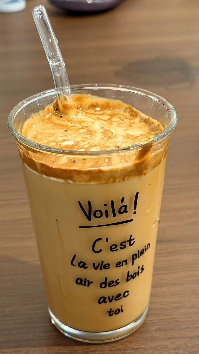 KaitlynTen71179's tweet photo. "Voilà! Here it is..."
Romance in a cup of coffee, sweetness in the heart.
The most beautiful life isn't about how much you own, but about having someone who understands your gentle side and shares every little moment with you. ☕️❤️
#CoffeeAndLife #RomanticDailyLife https://t.co/bF4CnbxMKY