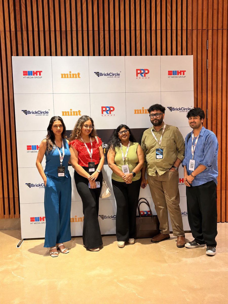 prprofessional7's tweet photo. Where the Future of Indian Real Estate Took Centre Stage
The India Next Real Estate Expo & Ground Breakers Summit 2026 by Hindustan Times at Bharat Mandapam, New Delhi.
@htTweets | @SarveshSays | @rahulwaa | @SanjayGuptaPRP |
#PRProfessionals #HindustanTimes https://t.co/o4RoGV1SWQ