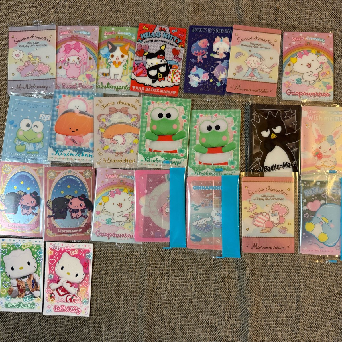 z_oth7's tweet photo. 【交換】サンリオ カード ソフトクッキー

譲)画像のもの1、2枚目のもの

求)画像3枚目(単体>>集合>>その他過去弾などの単体)

郵送でのお取引
お気軽にお声掛けください https://t.co/L2BS3SQQMM