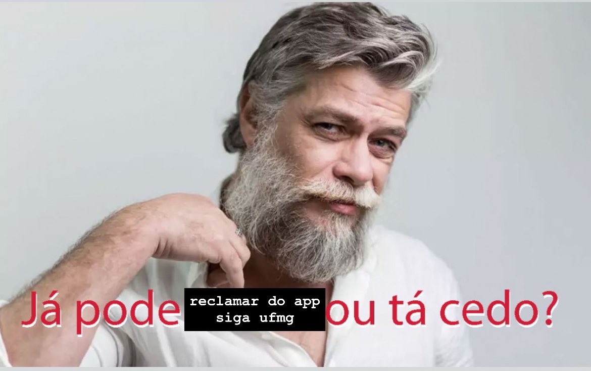 CagaEposta's tweet photo. bom dia a todes gostaria de saber se isso eh viver #ufmg https://t.co/oBZpGxNfzz