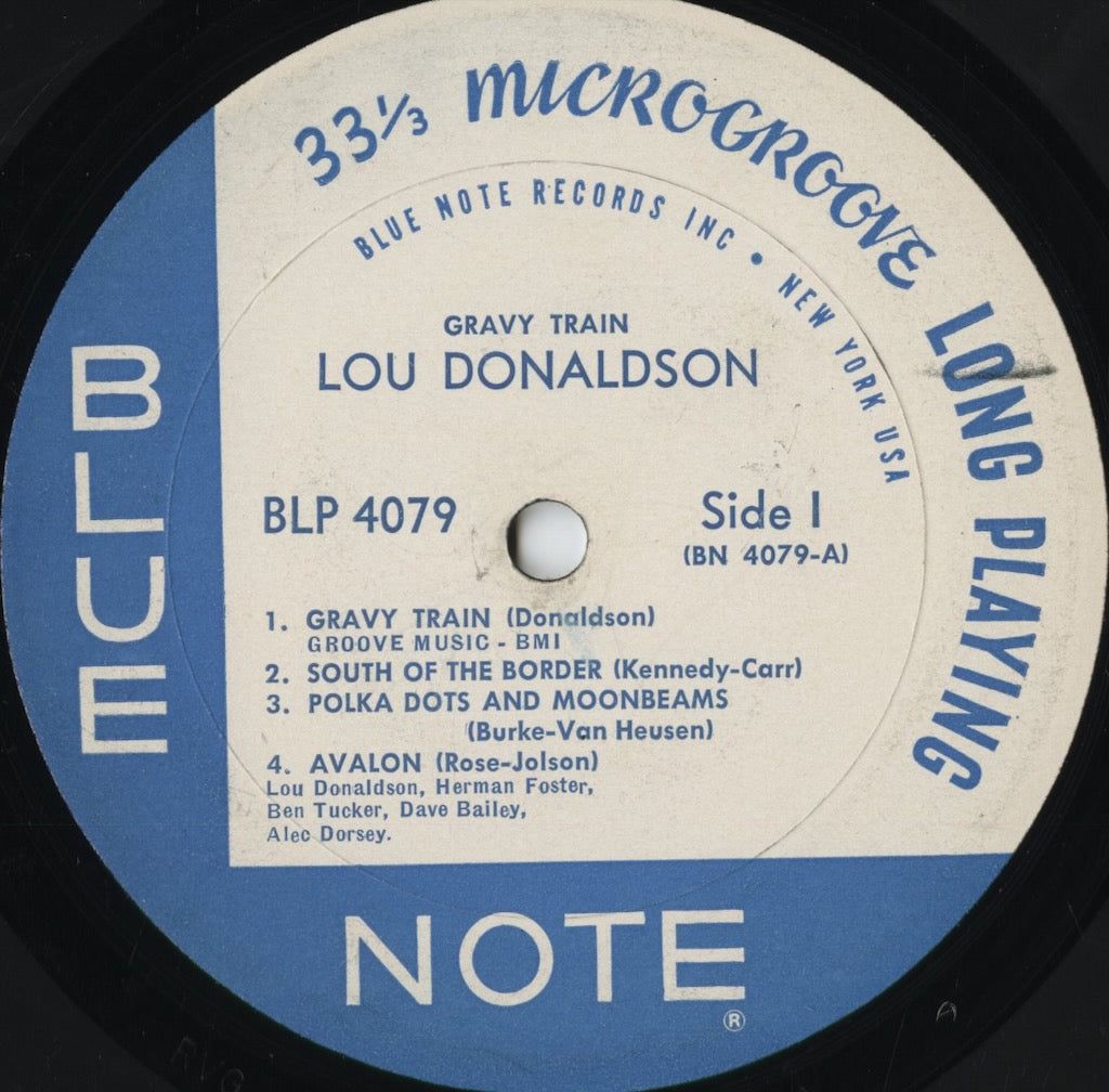 🎷 Lou Donaldson – Gravy Train (LP) 🚂 1962年発表、名門ブルー